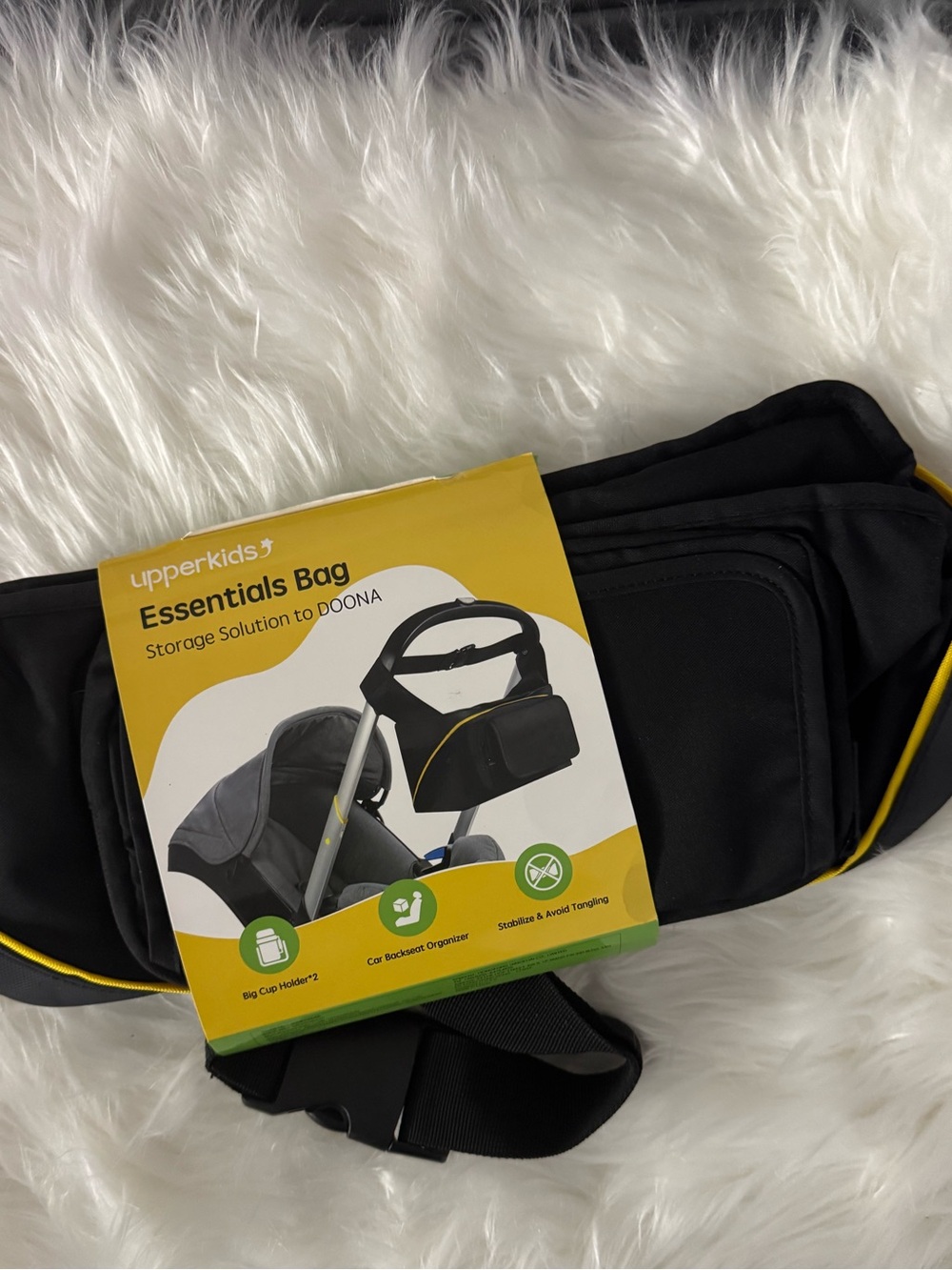 Upperkids Essentials Bag Compatible with Doona Infant Car Seat Stroller